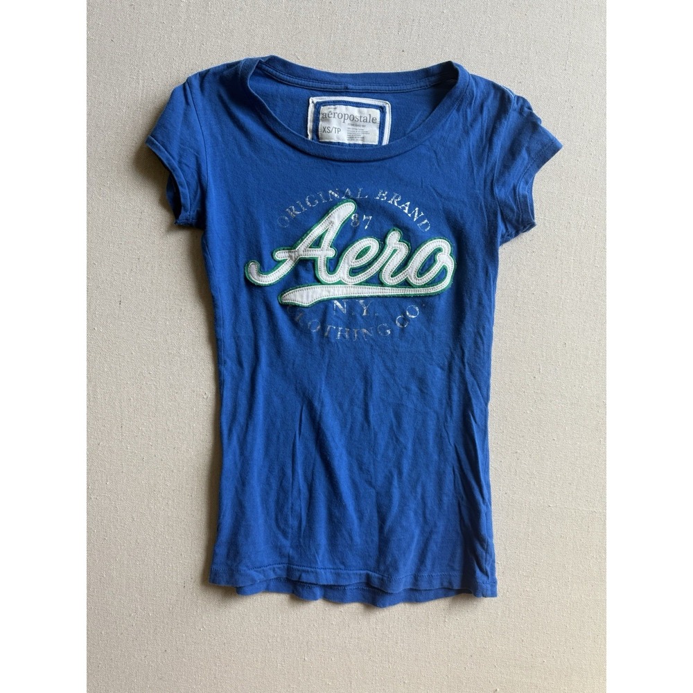 Y2K Aeropostale Graphic Tee Women's XS